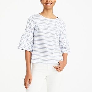 NWT j. crew bell sleeve top